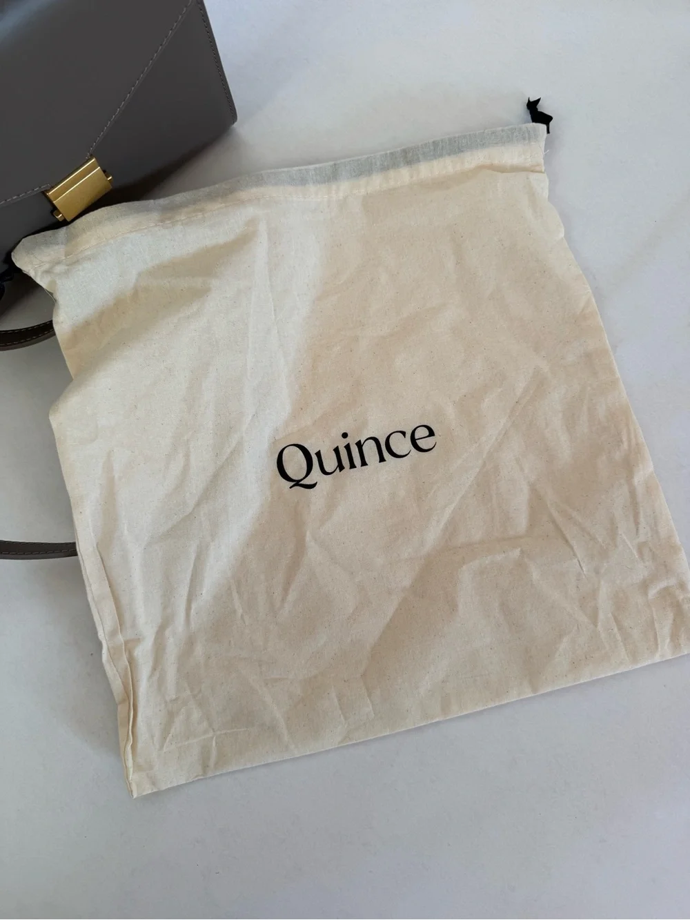 Quince Italian Leather Top Handle Crossbody Satchel, color: mink